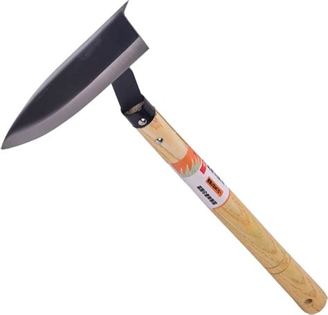 triangle garden hoe|triangle hoe with long handle.